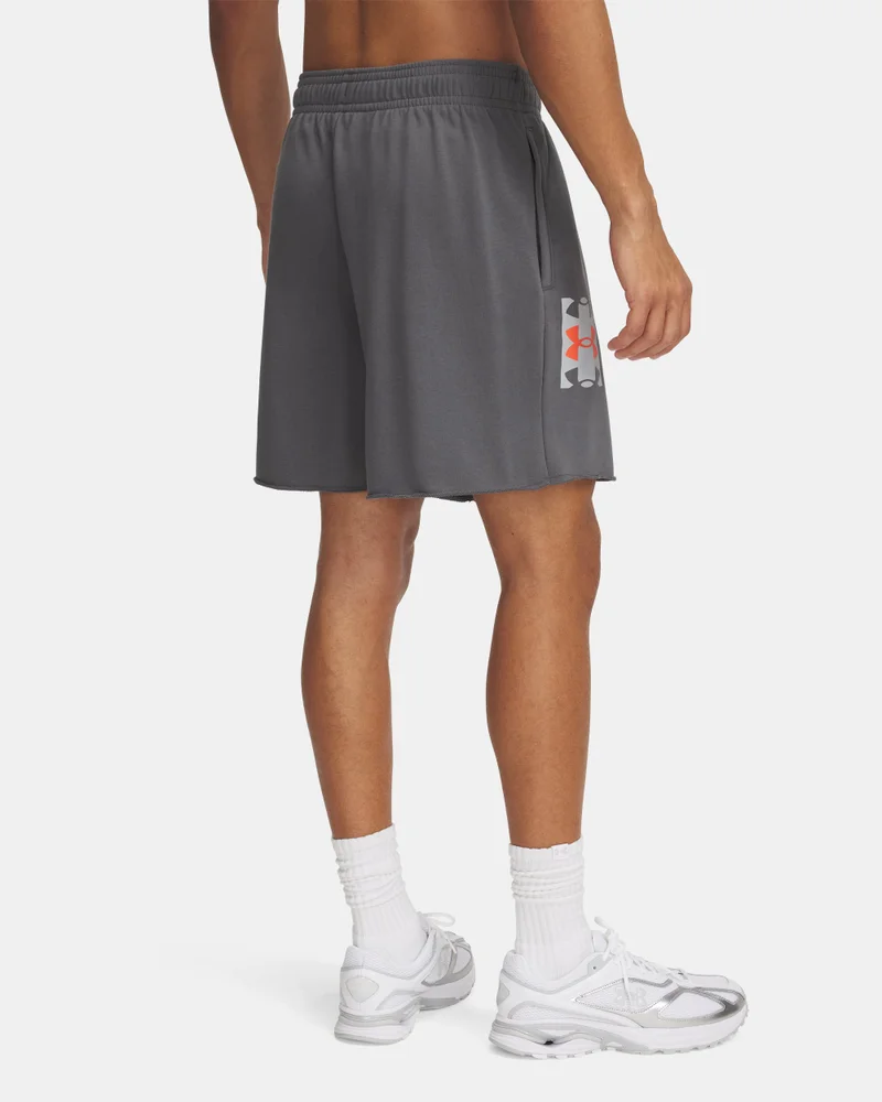UNDER ARMOUR Men's Rival Terry Logo Shorts